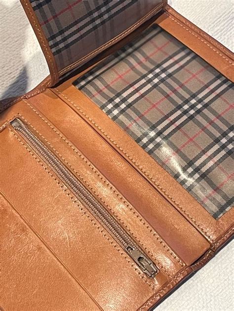 burberry quilted long wallet|Burberry passport wallet.